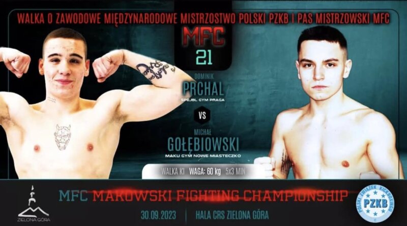 MFC 21: Podwójna stawka walki Michała Gołębiowskiego