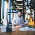 businessman-analyzing-financial-